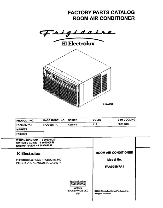 Diagram for FAA055M7A1