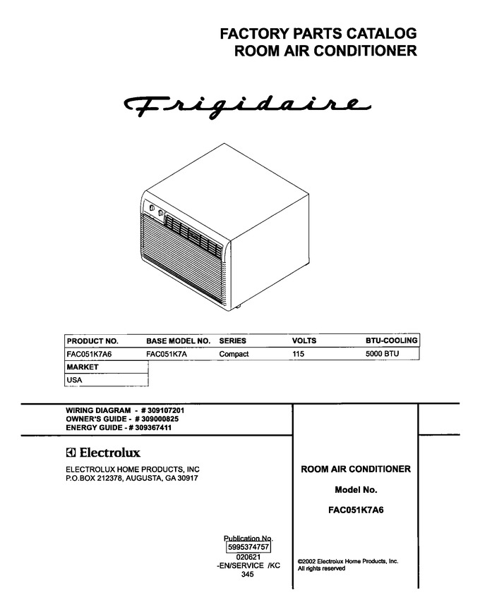 Diagram for FAC051K7A6