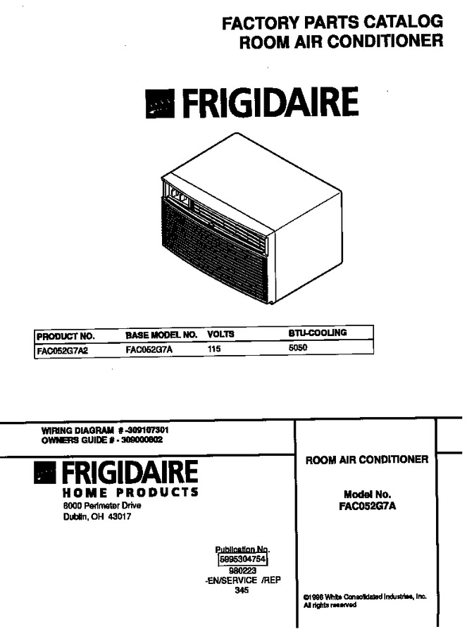 Diagram for FAC052G7A2