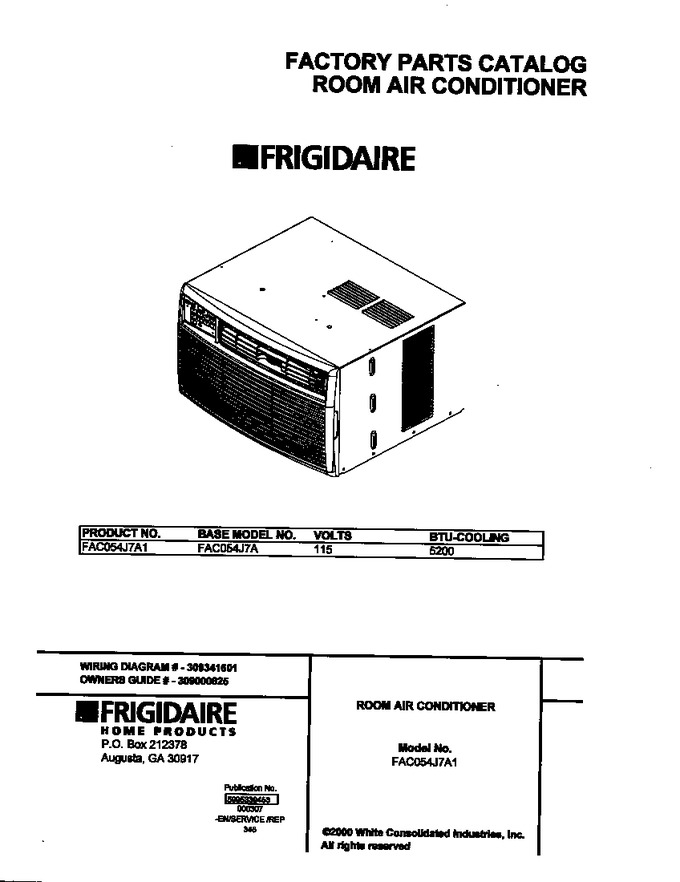 Diagram for FAC054J7A1