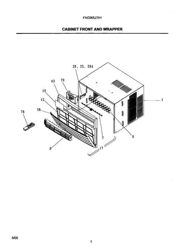 Diagram for FAC055J7A1