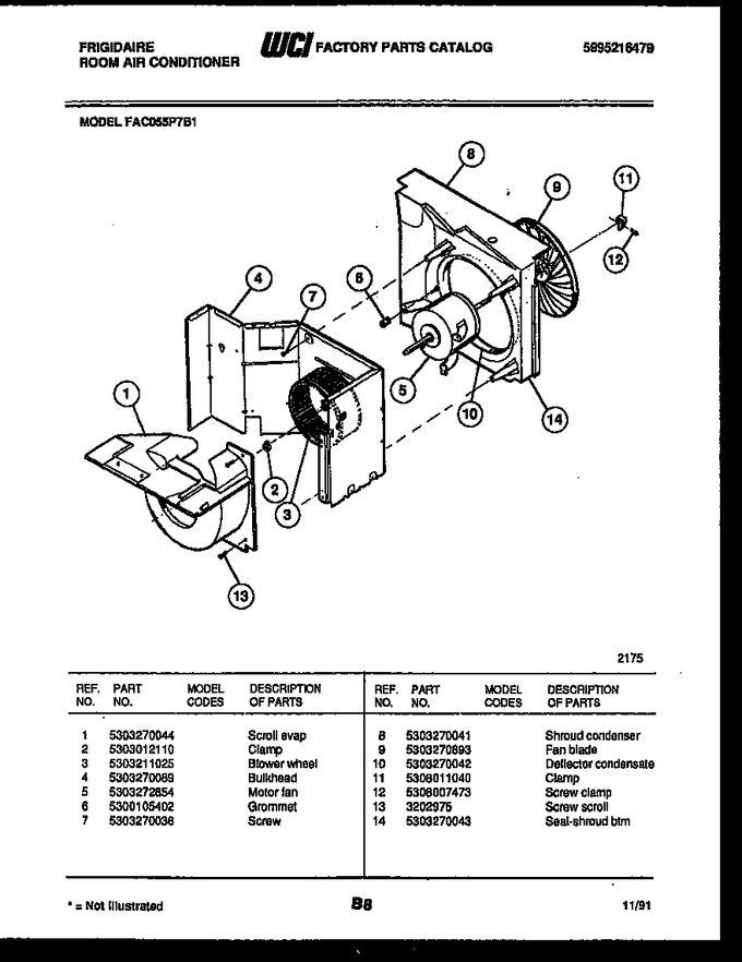 Diagram for FAC055P7B1