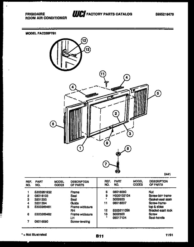 Diagram for FAC055P7B1