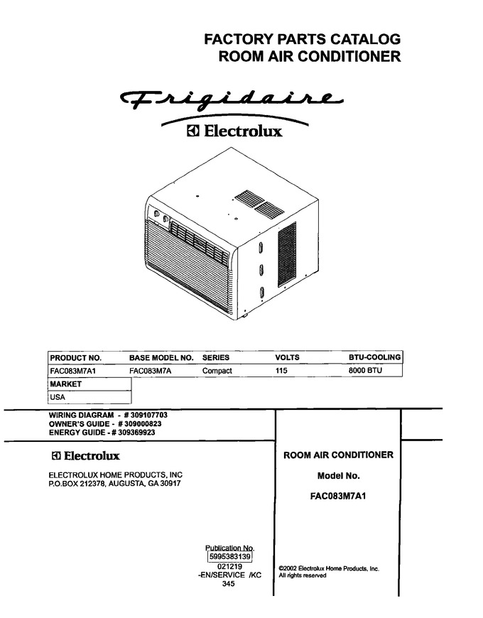 Diagram for FAC083M7A1