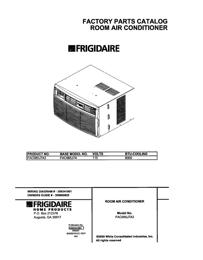 Diagram for FAC085J7A3