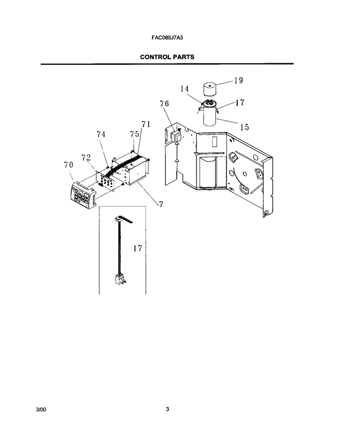 Diagram for FAC085J7A3