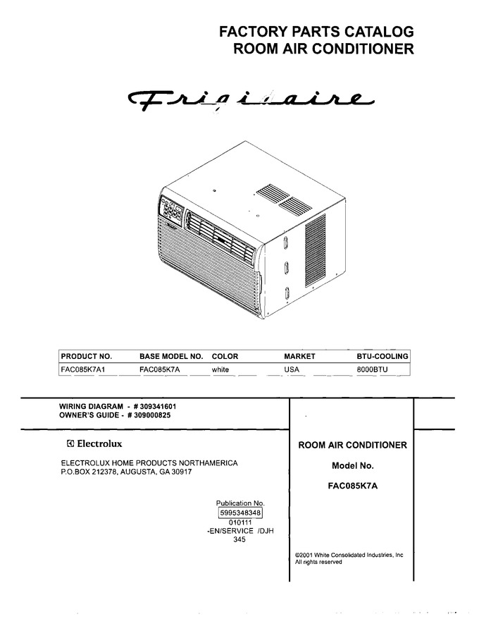 Diagram for FAC085K7A1