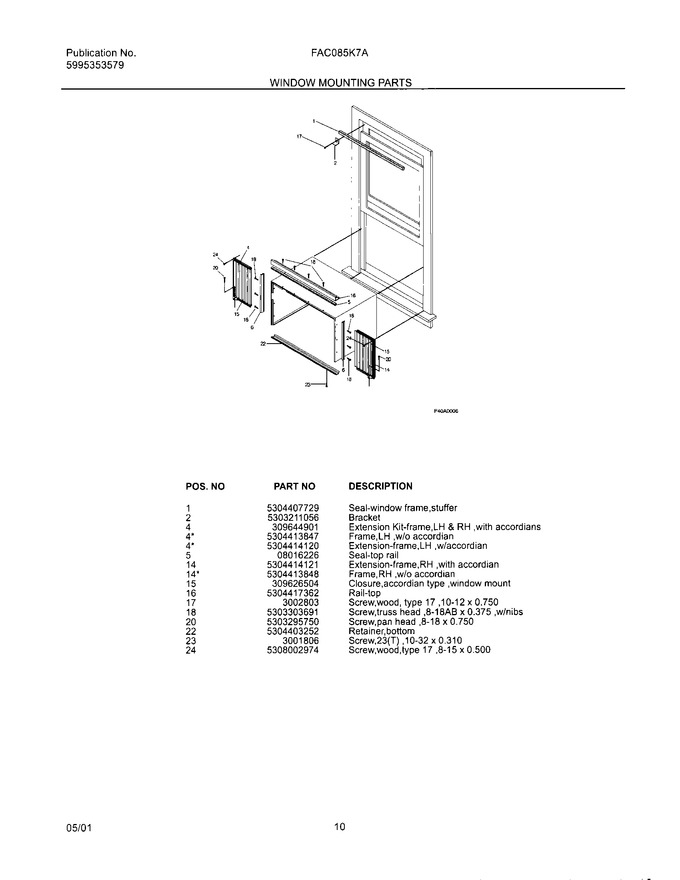 Diagram for FAC085K7A2
