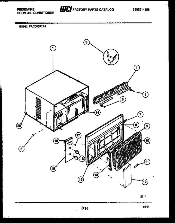 Diagram for FAC086P7B1