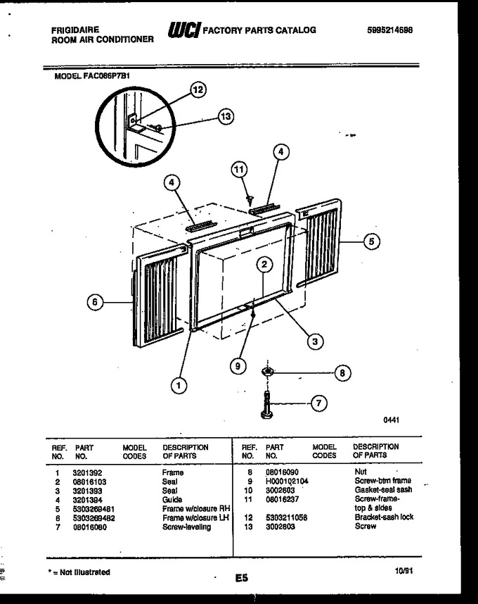 Diagram for FAC086P7B1