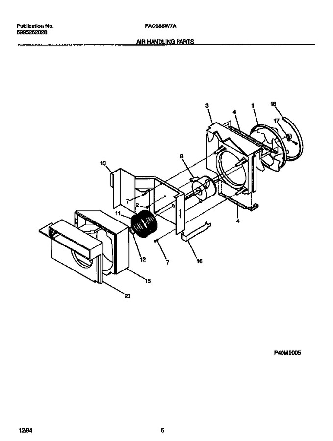 Diagram for FAC086W7A1