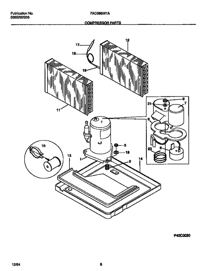 Diagram for FAC086W7A1