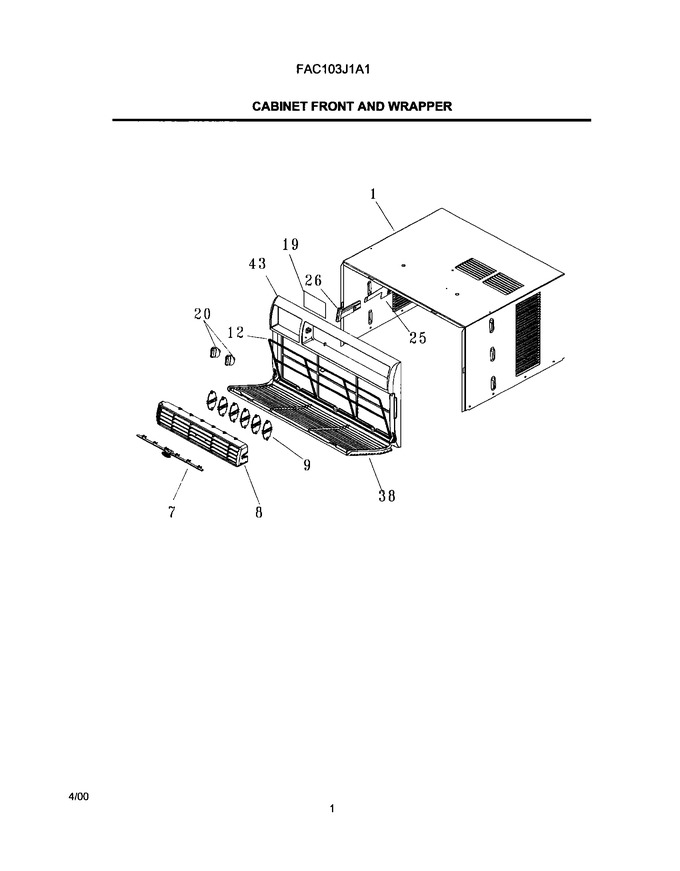 Diagram for FAC103J1A1