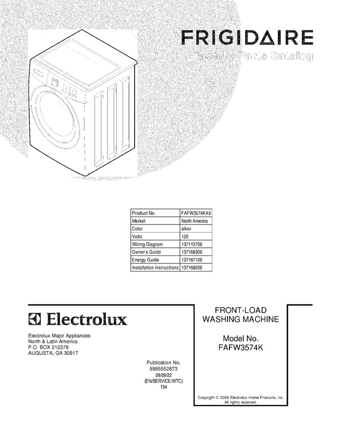 Diagram for FAFW3574KA0