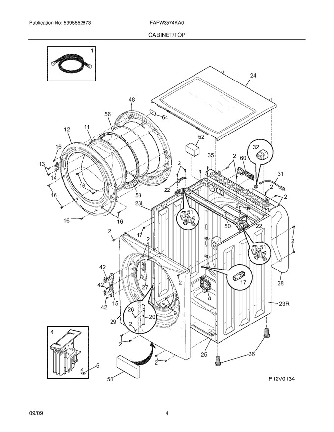Diagram for FAFW3574KA0