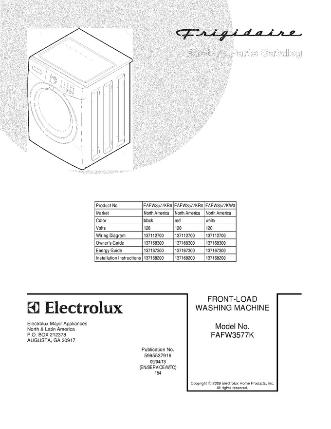 Diagram for FAFW3577KB0