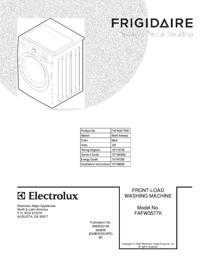 Diagram for FAFW3577KB1