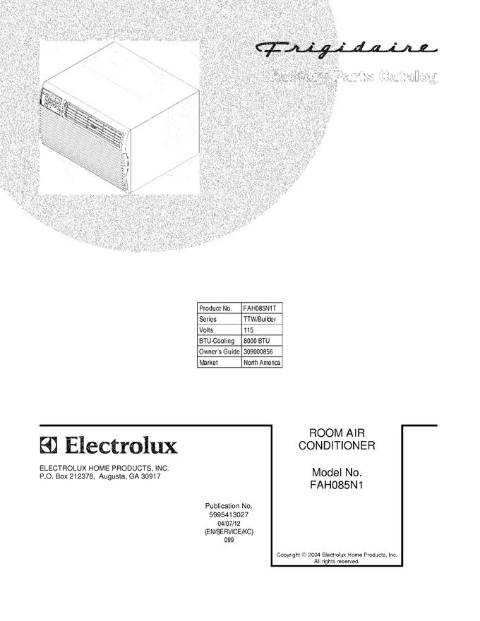 Diagram for FAH085N1T