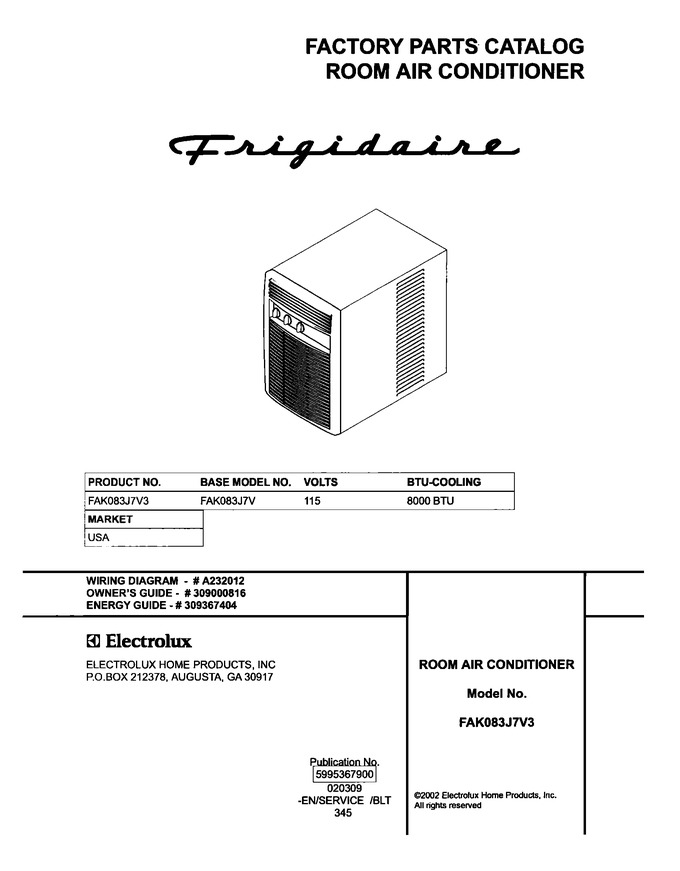 Diagram for FAK083J7V3