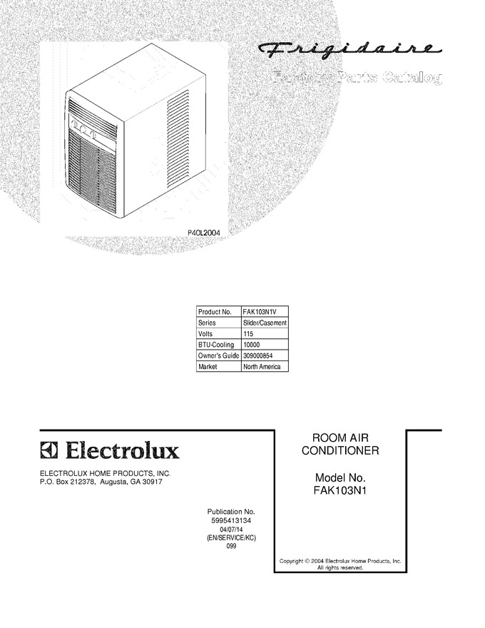 Diagram for FAK103N1V