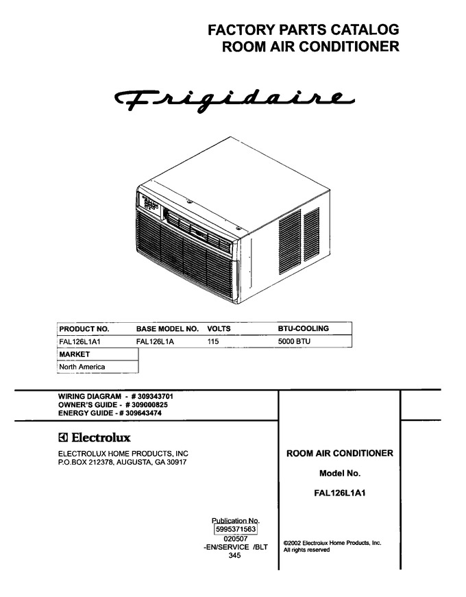 Diagram for FAL126L1A1
