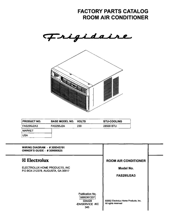 Diagram for FAS295J2A3