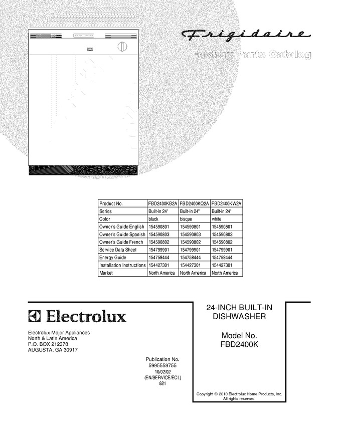 Diagram for FBD2400KB2A