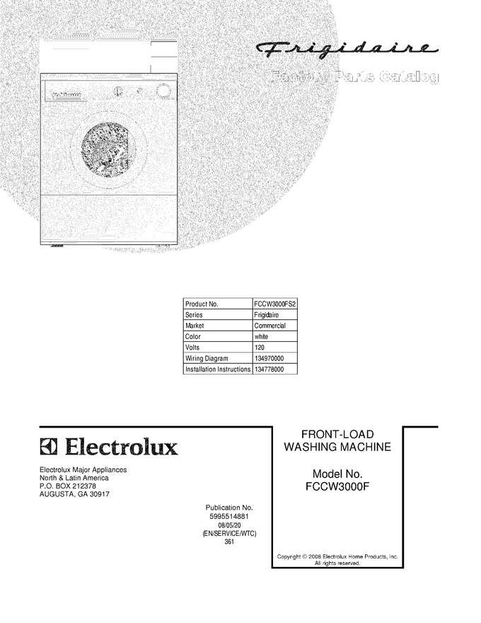 Diagram for FCCW3000FS2