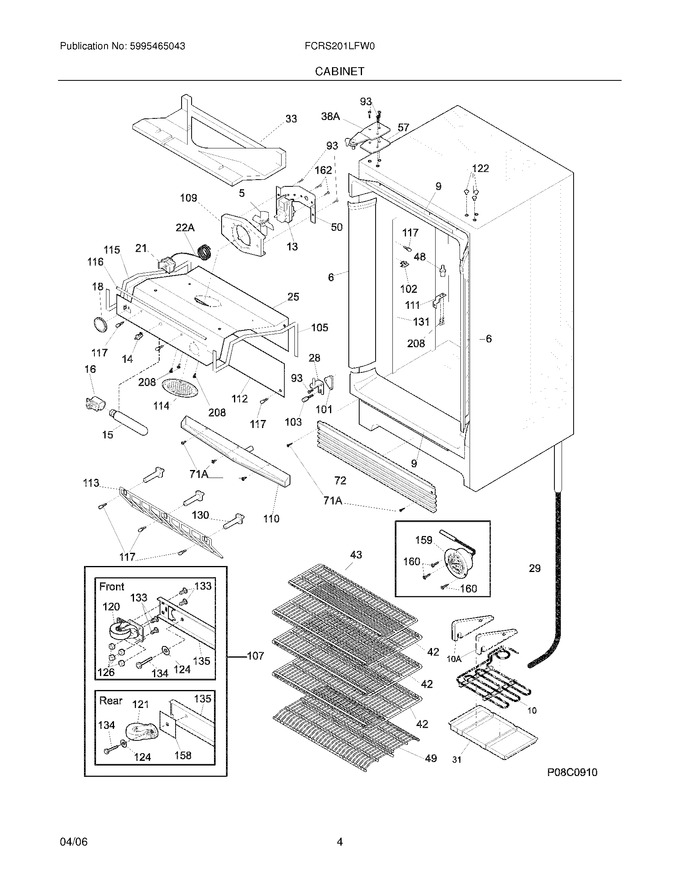 Diagram for FCRS201LFW0
