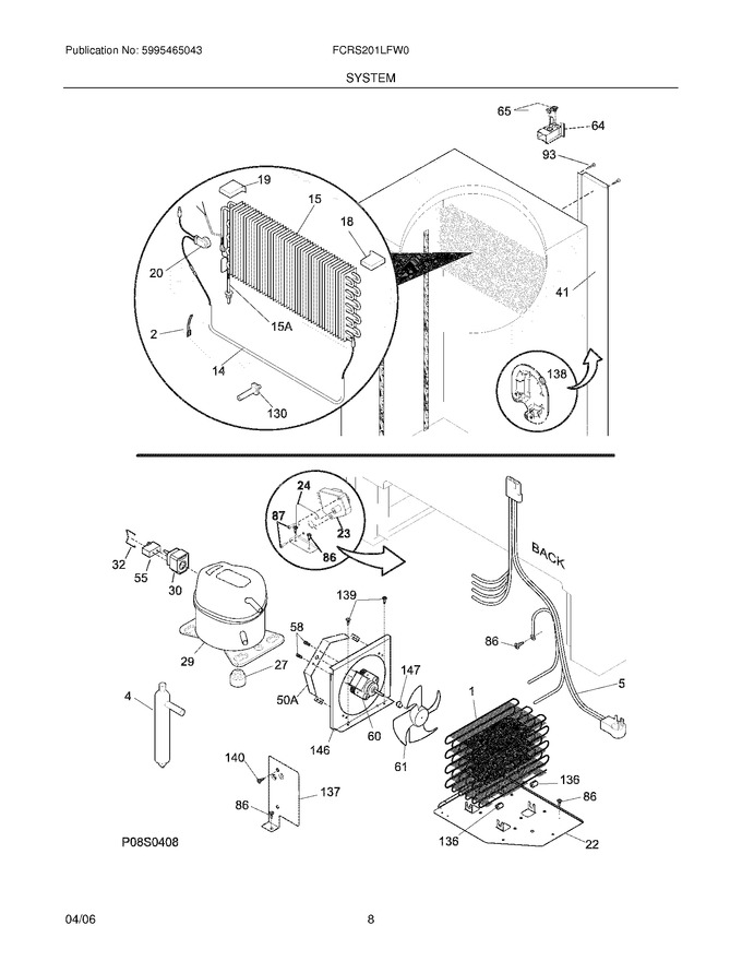 Diagram for FCRS201LFW0