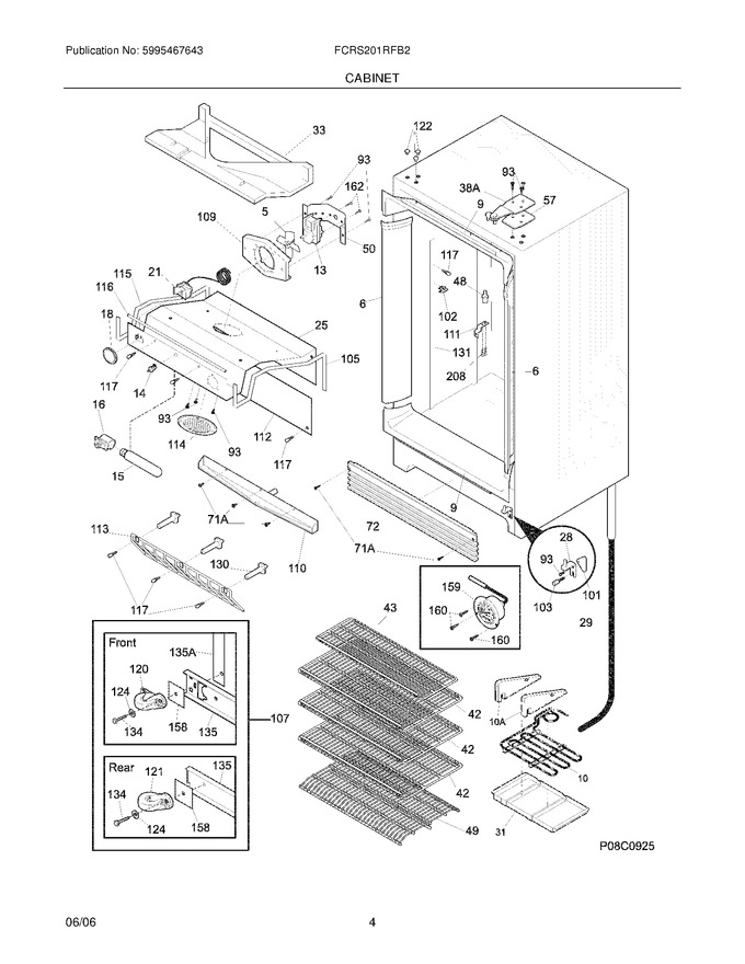 Diagram for FCRS201RFB2