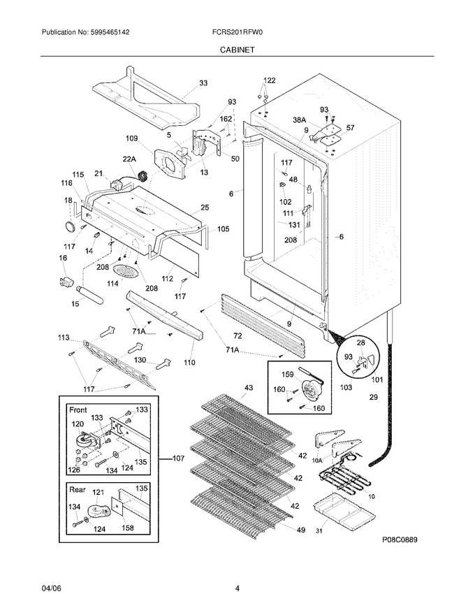 Diagram for FCRS201RFW0