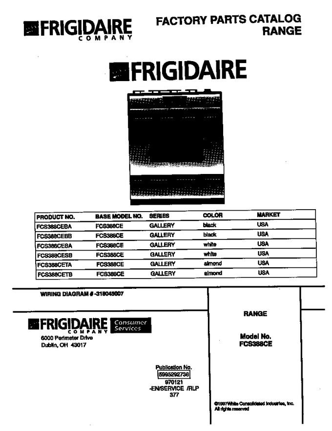 Diagram for FCS388CEBB