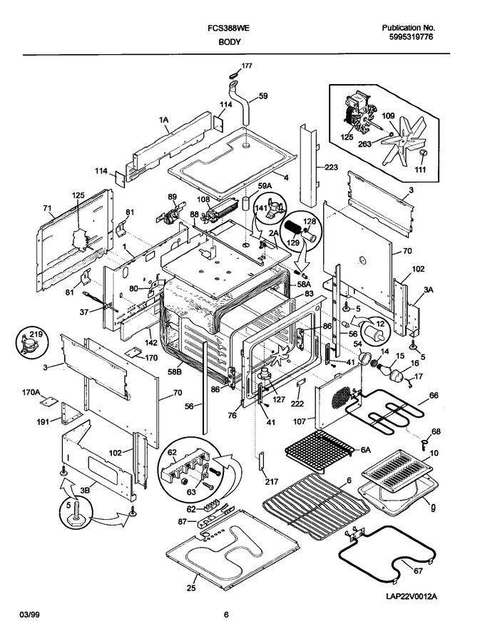 Diagram for FCS388WECF