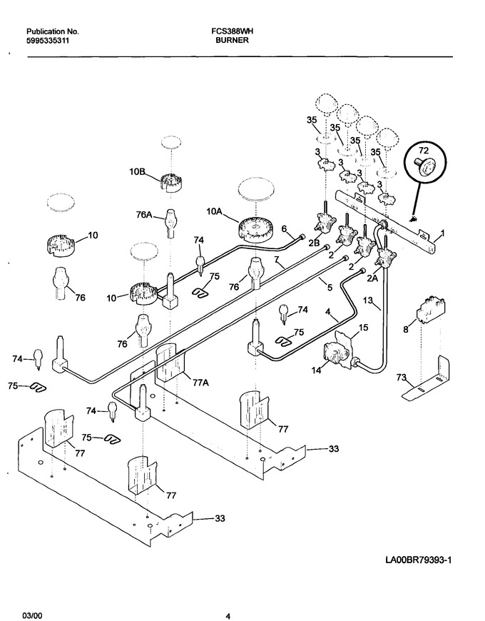 Diagram for FCS388WHCD