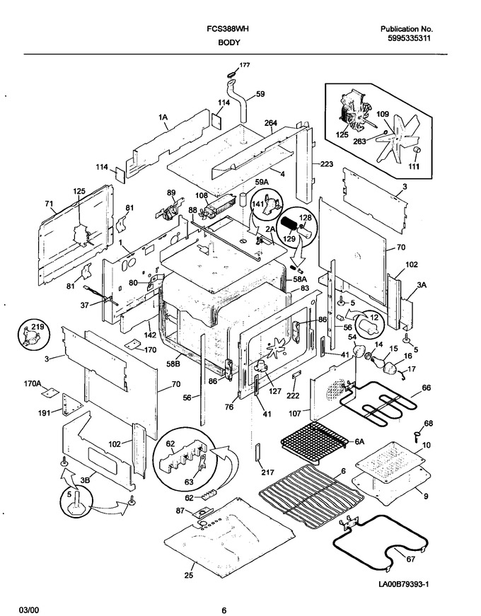 Diagram for FCS388WHCD