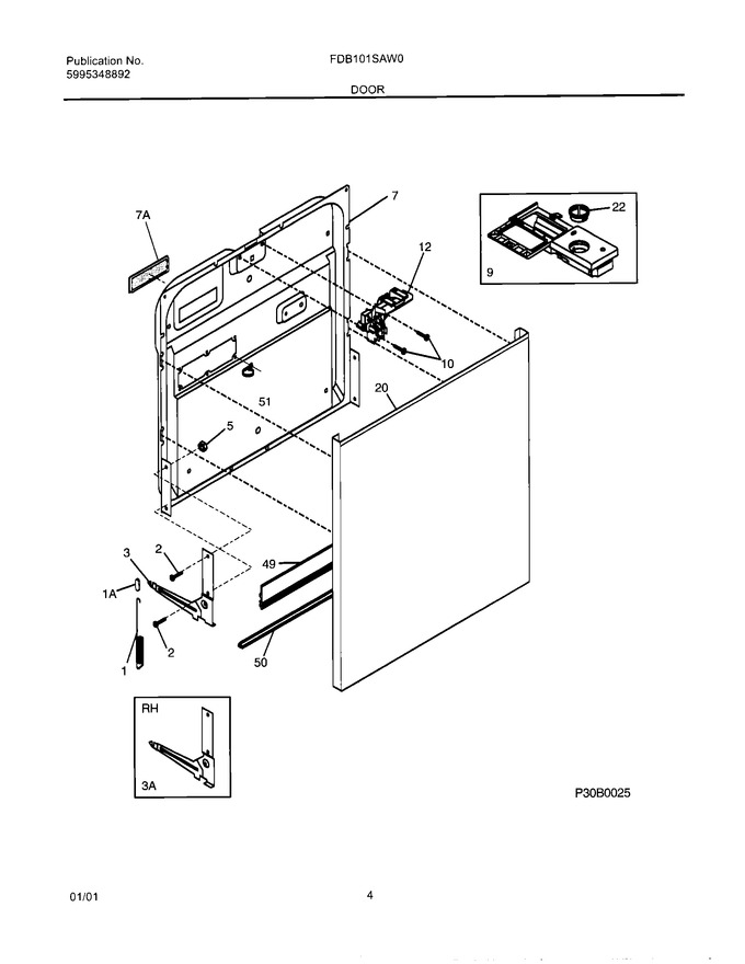 Diagram for FDB101SAW0
