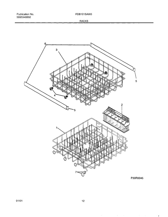 Diagram for FDB101SAW0