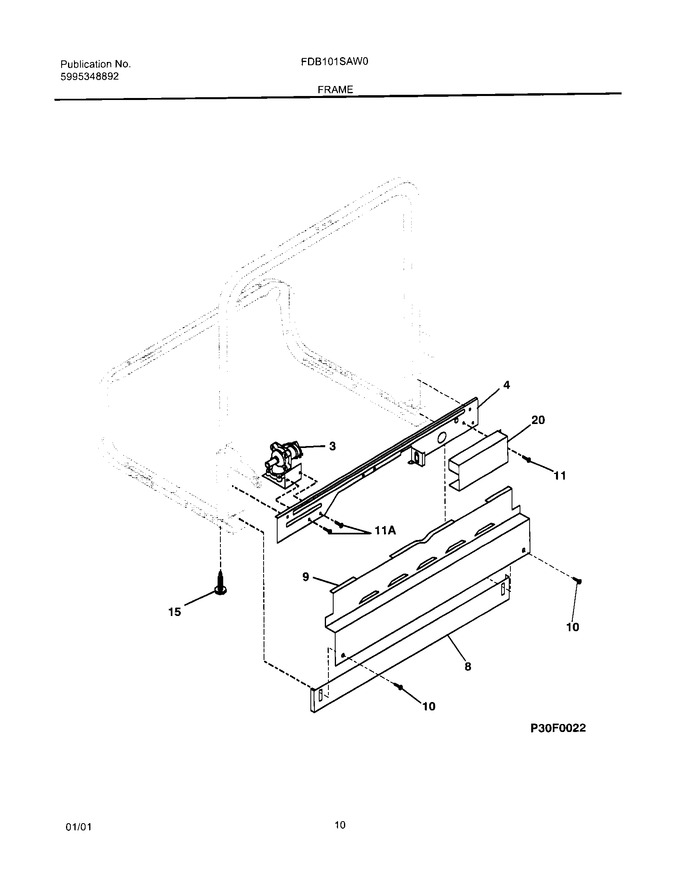 Diagram for FDB101SAW0