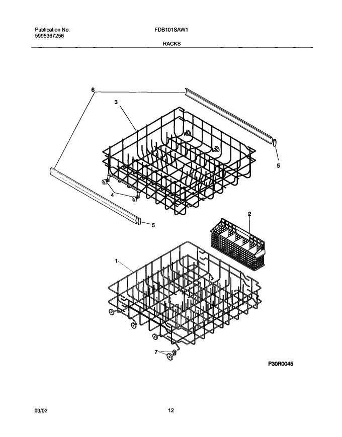 Diagram for FDB101SAW1
