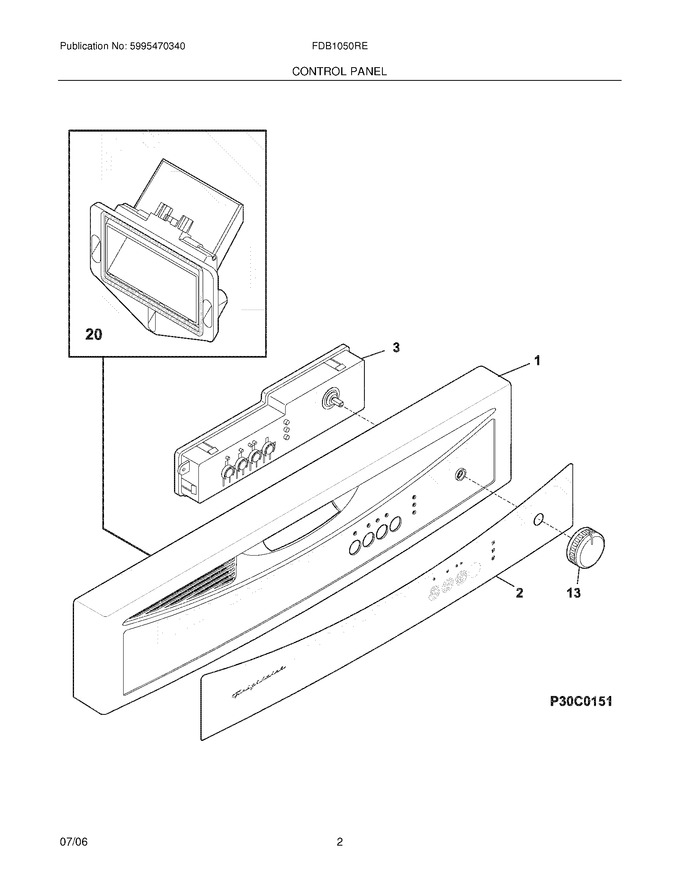 Diagram for FDB1050REM1