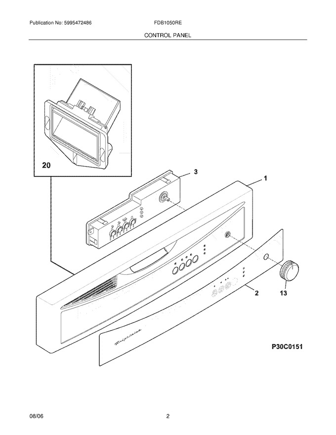 Diagram for FDB1050REQ2