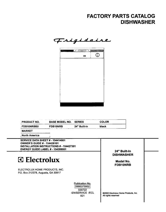 Diagram for FDB10NRBB0