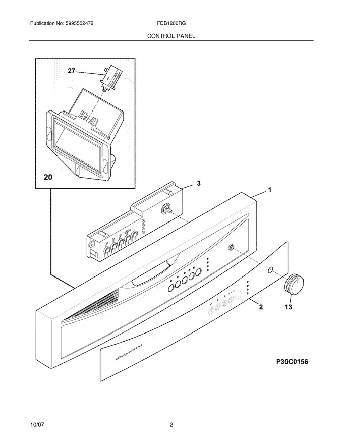 Diagram for FDB1200RGB0