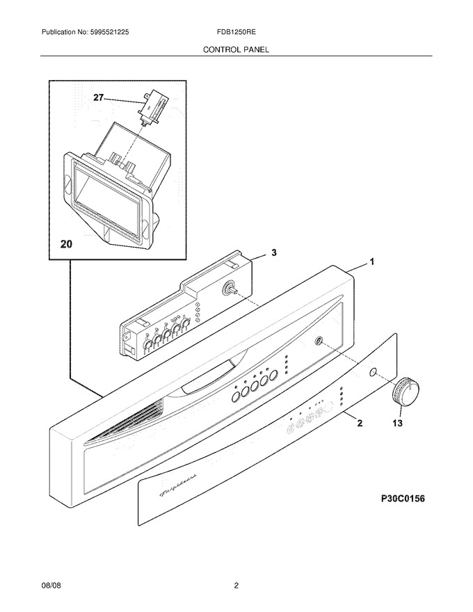 Diagram for FDB1250REB4