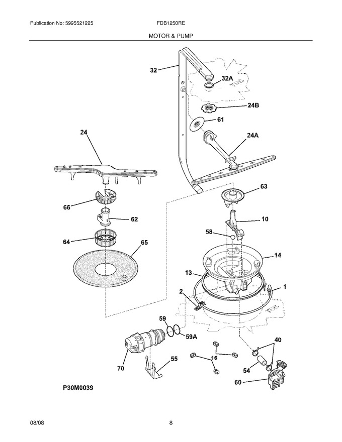 Diagram for FDB1250REQ4