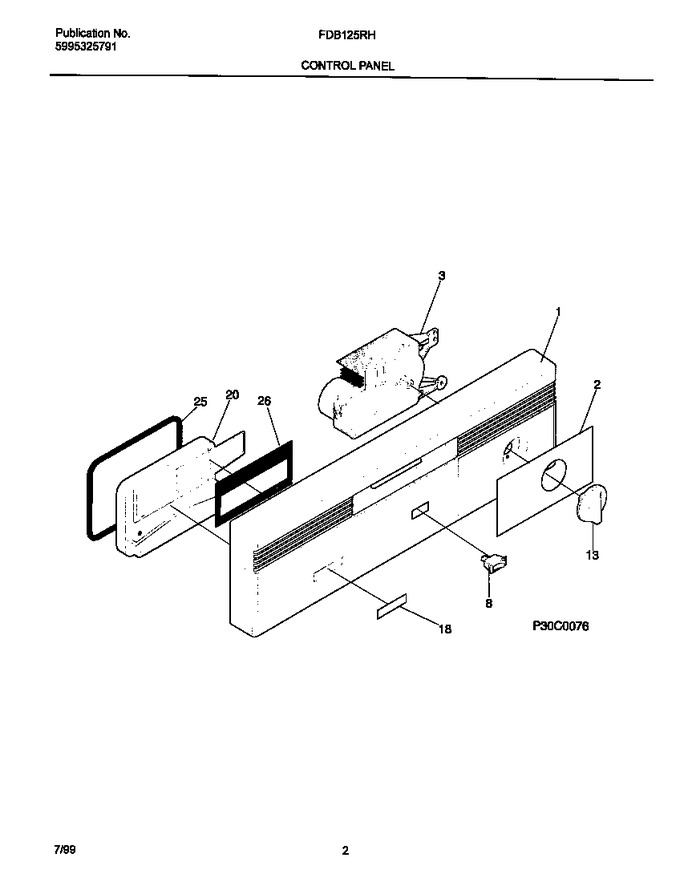 Diagram for FDB125RHD0