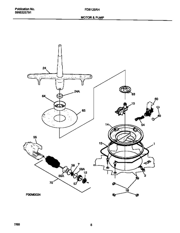 Diagram for FDB125RHB0