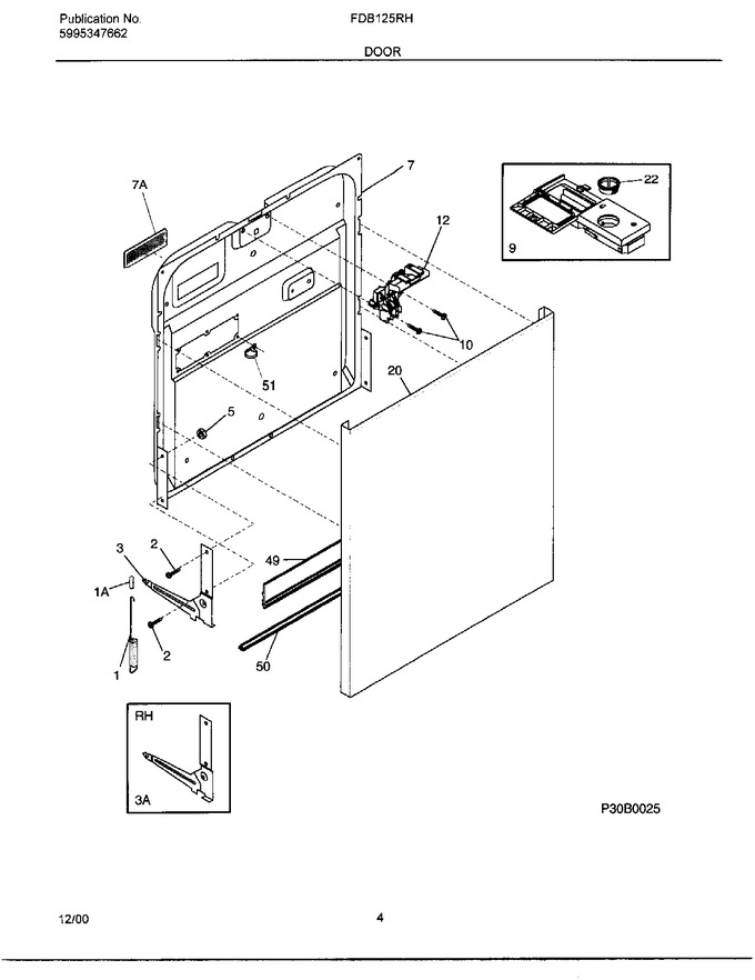 Diagram for FDB125RHB1