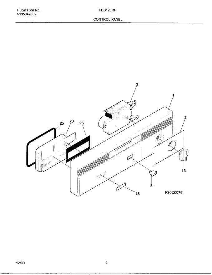 Diagram for FDB125RHS1